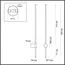 LUMION 5678/12WL LEDIO LN23 347 золотой Настенный светильник LED 12W 3000K 820Лм 220V BRAM, изображение 2