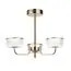 LUMION 6579/40CL LEDIO LN24 золото/прозрачный/металл/пластик Люстра потолочная LED 40W 220V VENICE, изображение 6