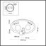 LUMION 6507/88CL LEDIO LN23 287 белый, золотой Потолочный светильник LED 88W 3000-6000K 5668Лм 220V ATLAS, изображение 2