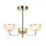 LUMION 6579/40CL LEDIO LN24 золото/прозрачный/металл/пластик Люстра потолочная LED 40W 220V VENICE, изображение 5
