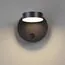LUMION 5633/7WL LEDIO LN23 341 чёрный Бра LED 7W 3000K 230Лм 220V LARK, изображение 3