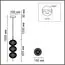 LUMION 6577/18L LEDIO LN24 золото/прозрачный/металл/пластик Подвес LED 18W 220V CAPRICE, изображение 2