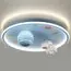 LUMION 6507/80CL LEDIO LN23 287 белый, синий Потолочный светильник LED 80W 3000-6000K 5208Лм 220V ATLAS, изображение 3