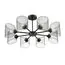 LUMION 8238/8C COUNTY LN25 258 черный металл Люстра потолочная Е27 8*60W 220V TIDINA, изображение 7