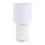 LUMION 8178/1T COUNTY LN25 000 белый, керамика/текстиль Настольная лампа E14 1*40W 220V KAISA