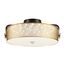 LUMION 6597/40L LEDIO LN25 158 черный, античная латунь/античная латунь металл/металл, стекло Потолочный светильник LED 40W 4000К 220V DRUMY, изображение 7