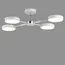 LUMION 5659/72CL LEDIO LN23 281 белый, хром Люстра потолочная LED 72W 3000-6000K 3902Лм 220V MIKA, изображение 3
