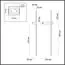 LUMION 5694/9WL LEDIO LN23 000 чёрный Настенный светильник LED 9W 3000K 680Лм 220V BLAKE, изображение 2