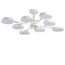 LUMION 5653/99CL LEDIO LN23 276 белый, дерево Люстра потолочная LED 144W 3000-6000K 6748Лм 220V BRAD