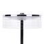 LUMION 8203/1TL LEDIO LN25 393 серебро/черный/прозрачный, металл/акрил Настольная лампа LED 7W 400К 220V SATIANA, изображение 7