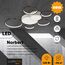LUMION 5254/99CL LEDIO LN23 246 белый, черный Люстра потолочная диммир. с ДУ LED 126W 8316Лм 220V NORBERT, изображение 3