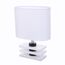 LUMION 8206/1T COUNTY LN25 392 белый, дерево/текстиль Настольная лампа E27 1*60W 220V MADERANA