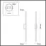 LUMION 5609/13WL LEDIO LN23 354 черный Настенный светильник LED 13W 4000К 720Лм 220V BRIELLE, изображение 2