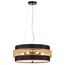 LUMION 6597/40L LEDIO LN25 158 черный, античная латунь/античная латунь металл/металл, стекло Потолочный светильник LED 40W 4000К 220V DRUMY, изображение 3
