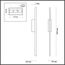 LUMION 5603/9WL LEDIO LN23 353 черный Настенный светильник LED 9W 3000К 600Лм 220V REMO, изображение 2