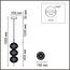 LUMION 6577/18L LEDIO LN24 золото/прозрачный/металл/пластик Подвес LED 18W 220V CAPRICE, изображение 2
