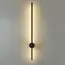 LUMION 5677/8WL LEDIO LN23 346 чёрный Настенный светильник LED 8W 3000K 550Лм 220V BRAM, изображение 3