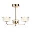 LUMION 6579/40CL LEDIO LN24 золото/прозрачный/металл/пластик Люстра потолочная LED 40W 220V VENICE, изображение 4