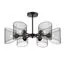 LUMION 8238/6C COUNTY LN25 258 черный металл Люстра потолочная Е27 6*60W 220V TIDINA, изображение 7