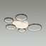 LUMION 5254/99CL LEDIO LN23 246 белый, черный Люстра потолочная диммир. с ДУ LED 126W 8316Лм 220V NORBERT, изображение 4