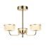 LUMION 6579/40CL LEDIO LN24 золото/прозрачный/металл/пластик Люстра потолочная LED 40W 220V VENICE, изображение 5