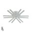 LUMION 8029/60CL LEDIO LN25 248 белый/белый, металл/акрил Потолочный светильник с ПДУ LED 60W 3000-6000К 220V ALBERTA
