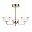 LUMION 6579/40CL LEDIO LN24 золото/прозрачный/металл/пластик Люстра потолочная LED 40W 220V VENICE, изображение 7