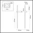 LUMION 5695/9WL LEDIO LN23 000 чёрный Настенный светильник LED 9W 3000K 680Лм 220V BLAKE, изображение 2