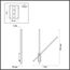 LUMION 6546/28WL LEDIO LN23 352 чёрный Светильник настенный LED 28W 4000K 1040Лм 220V CLARK, изображение 2
