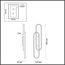 LUMION 5610/37WL LEDIO LN23 355 черный Настенный светильник LED 37W 4000К 1679Лм 220V CLIPE, изображение 2