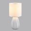 LUMION 8172/1T COUNTY LN25 000 серебро/серый керамика/текстиль Настольная лампа E14 1*40W 220V EVANA, изображение 4