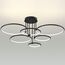 LUMION 6506/99CL LEDIO LN23 229 чёрный Люстра потолочная LED 156W 3000-6000K 9899Лм 220V URSULA, изображение 3