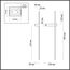 LUMION 5694/9WL LEDIO LN23 000 чёрный Настенный светильник LED 9W 3000K 680Лм 220V BLAKE, изображение 2