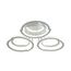 LUMION 8028/80CL LEDIO LN25 247 белый/белый, металл/акрил Потолочный светильник с ПДУ LED 80W 3000-6000К 220V OSAKA, изображение 7