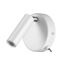 LUMION 5221/3WL LEDIO LN22 000 белый Бра с выкл. LED 3W 3000K 330Лм  220V CHASE
