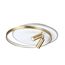 LUMION 5603/63CL LEDIO LN23 244 белый, золотой Люстра потолочная LED диммир. с ДУ 63W 3000-6000К 5025Лм 220V NAOKO