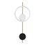 LUMION 5691/13WL LEDIO LN23 351 белый, чёрный, золотой Настенный светильник LED 13W 3000K 820Лм 220V MARQUE