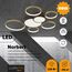 LUMION 5256/99CL LEDIO LN23 000 черный, матовое золото Люстра потолочная диммир. с ДУ LED 126W 8316Лм 220V NORBERT, изображение 3