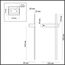 LUMION 5694/6WL LEDIO LN23 000 чёрный Настенный светильник LED 6W 3000K 450Лм 220V BLAKE, изображение 2