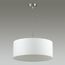 LUMION 3745/3 MODERNI LN19 126 никель/белый, металл/текстиль Подвес E27 3*60W 220V NIKKI, изображение 3