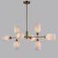 LUMION 6512/8C MODERNI LN23 115 латунь Люстра потолочная E14 8*40W 220V MONROE, изображение 3