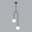 LUMION 6500/2C MODERNI LN23 000 чёрный, бронза Потолочный светильник E14 2*40W 220V DEXTER, изображение 3