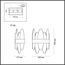 LUMION 5268/2W MODERNI LN23 000 латунь Бра E14 2*40W 220V MEREDITH, изображение 2