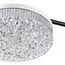 LUMION 8236/4CL LEDIO LN25 000 черный, металл/акрил Люстра потолочная с пультом ДУ LED 55W 3000-6000К 220V DIDANA, изображение 4