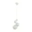 LUMION 6565/1A MODERNI LN25 118 белый/белый матовый/металл/стекло Подвес E27 1*40W 220V BLASEN
