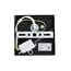 LUMION 6562/1W MODERNI LN25 140 черный, золотой/прозрачный/металл/стекло Бра E27 1*40W 220V ICE, изображение 6