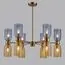 LUMION 6511/12C MODERNI LN23 173  латунь Люстра потолочная E14 12*40W 220V MONROE, изображение 3