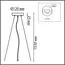 LUMION 8002/A MODERNI LN25 159 белый/ металл/металл Подвесное крепление 220V ANIMAISA, изображение 2