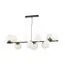 LUMION 6508/10 MODERNI LN23 105 чёрный, белый, бронза Люстра E14 10*40W 220V MELONA