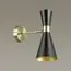 LUMION 3662/1W MODERNI LN18 180 античная бронза/матовый черный Бра E14 60W 220V QUINN, изображение 3